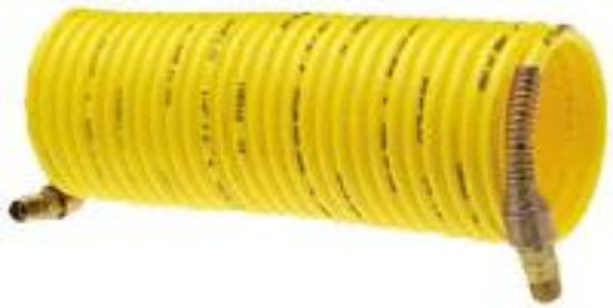 Picture of Yellow Nylon Recoil Hose