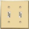 Picture of Wall-Plate 2-Gang Toggle