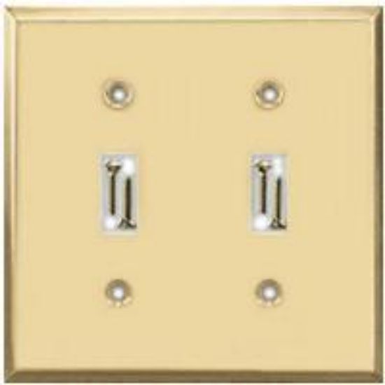 Picture of Wall-Plate 2-Gang Toggle