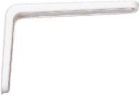 Picture of 10" White All-Purpose L Shelf-Bracket