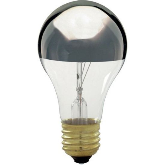 Picture of Light-Bulb A-19 Clear Silver Bowl
