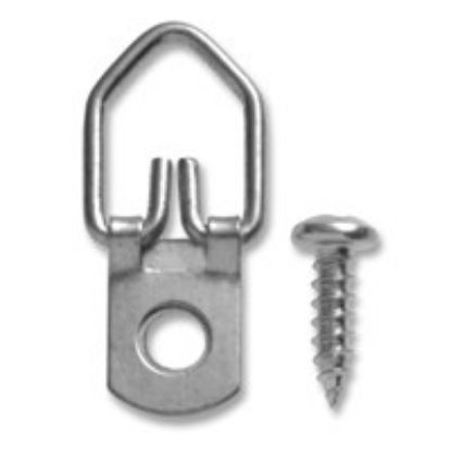 Picture of Picture-Hanger Heavy D-Ring Zinc-Plated 1-Hole