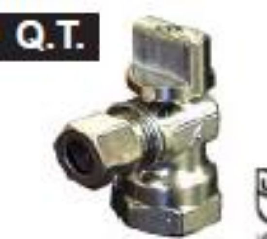 Picture of 3/8" OD x 3/8" IP Angle Stop-1/4" Turn