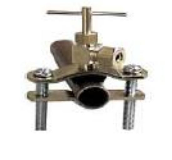 Picture of Saddle-valve Self-tapping Solid Needle 3/8" - 1-3/8" Tubing 1/4" Cmp Connection