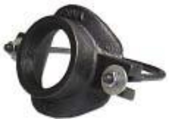 Picture of 4" X 2" Tapped Saddle-Tee Cast-Iron With Bolt