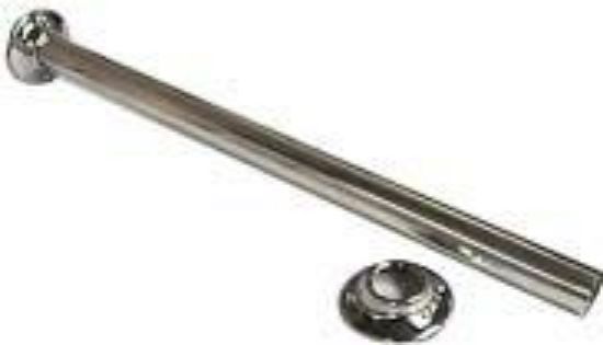 Picture of Shower-Curtain-Rod Straight Aluminum 1" x 6' No Flanges