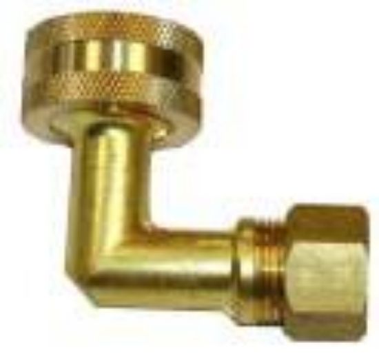 Picture of Swivel-elbow Brass Fgh X Cmp 3/4" X 1/4"