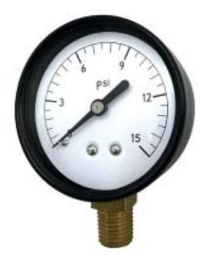 Picture of 2-1/2" 160# Pressure-Gauge