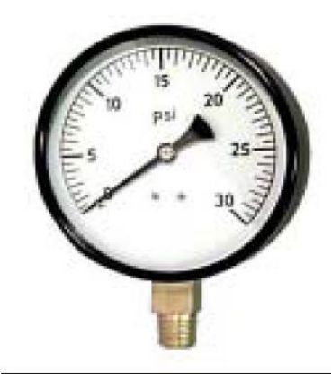 Picture of 2-1/2" 60# Liquid-Filled GAUGE