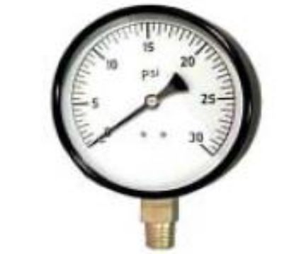 Picture of 2-1/2" 100# Liquid-Filled GAUGE