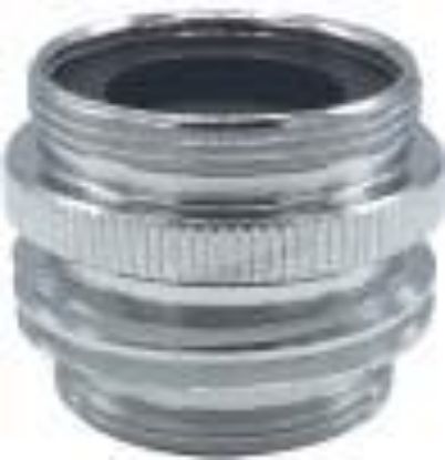 Picture of Faucet-Aerator Combination x 3/4" Male Hose-Adapter 15/16" Male/55/64" Female