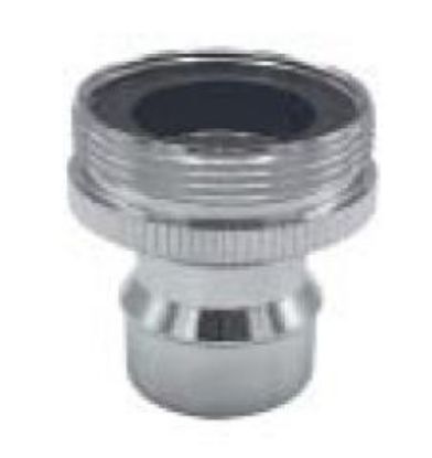 Picture of Snap-nipple Combination Aerator-thread M X F Chrome-plated