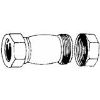 Picture of 3/8" LONG Wrought-Brass Slip-Coupling
