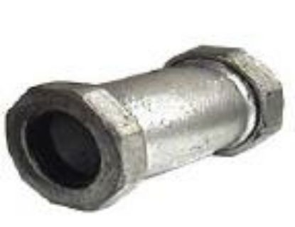Picture of 2" X 3-1/2" Reg Galvanized Steel Compression-coupling Imported
