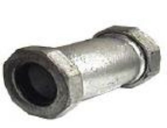 Picture of 3" X 7" Long Galvanized Steel Compression-coupling Imported