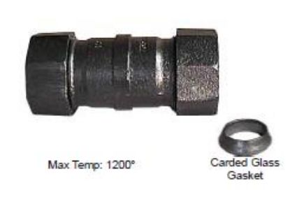 Picture of 1" Compression Fittings For Steam Coupling With High-Temperature Gasket