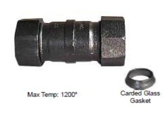 Picture of 1" Compression Fittings For Steam Coupling With High-Temperature Gasket