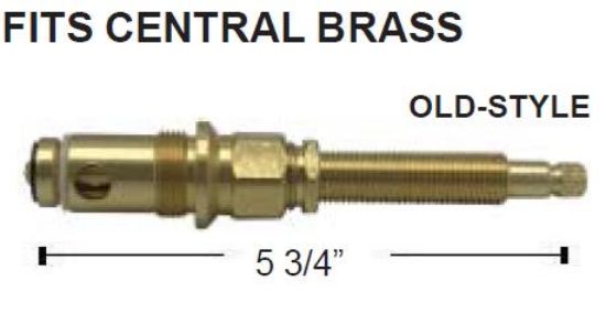 Picture of Central Brass Diverter-Stem