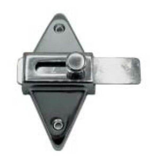Picture of 2 3/4" Chrome-Plated SLIDE LATCH