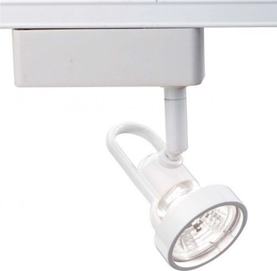 Picture of White Track-Head MR-16 Cast Ring Head