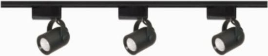 Picture of MR-16 Black Round Back Track-Light-Kit