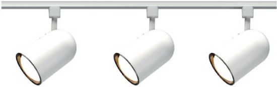 Picture of R30 White Bullet-Cylinder Track-Light-Kit