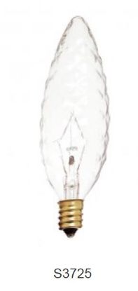 Picture of Light-Bulb B9½ Torpedo-Shape Diamond Cut