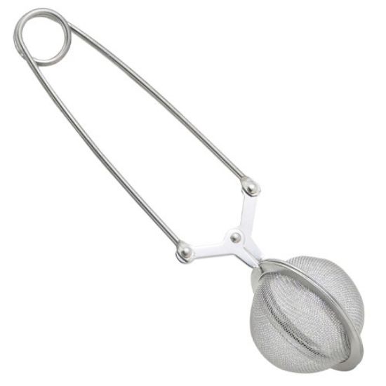 Picture of Snap Mesh Tea-ball Stainless-steel 2"