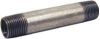 Picture of Galvanized-Plumbing Carbon-Steel Galvanized-Finish Pipe-Nipple 1/2" x 3-1/2"