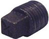 Picture of Pipe-Plug Black-malleable Cored Square-head 3/4"