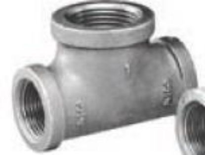Picture of Reducing-teeNominal-pipe-size 1x1x1½ Inlet-band-outside-diameter 1.77" Outlet-band-outside-diameter ...