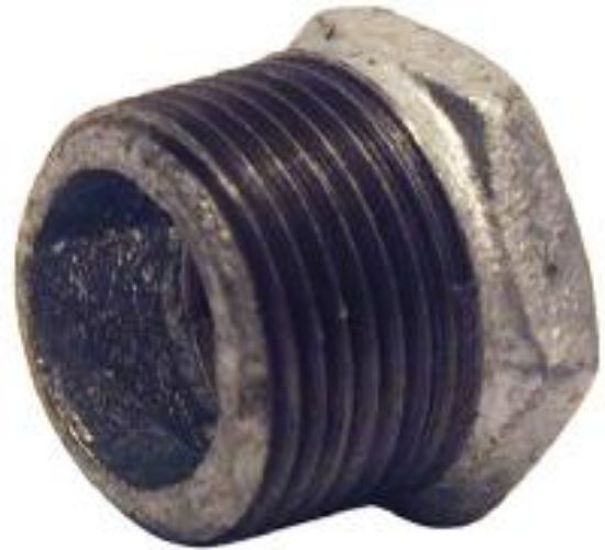 Picture of 3/4 X 3/8" Galvanized Steel Hex-Bushing