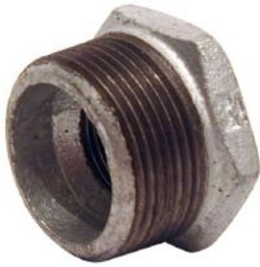Picture of Galvanized Steel Hex-Bushing 1-1/4" x 1/2"