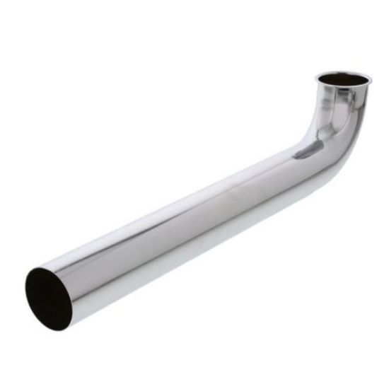 Picture of Tubular-brass Waste-bend Direct-connect Chrome-plate 1-1/2"