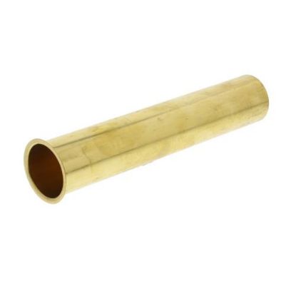 Picture of Tubular-brass Flanged-tailpiece Rough-brass 1-1/2" X 8"