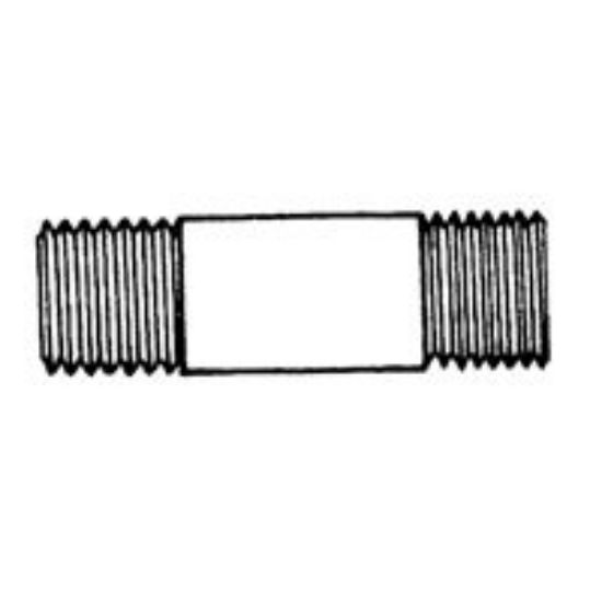 Picture of Pipe-Nipple Chrome-Plated 3/8" x 6"