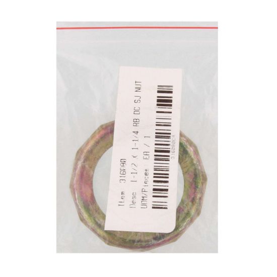 Picture of Slip-Joint-Nut Brass-Plated Die-Cast Steel 1-1/2" x 1-1/4"