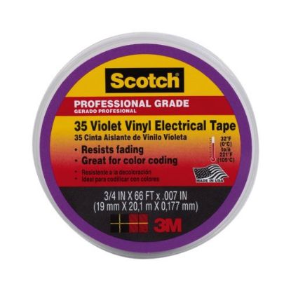 Picture of 35 Electrical-Tape Vinyl Violet 3/4"