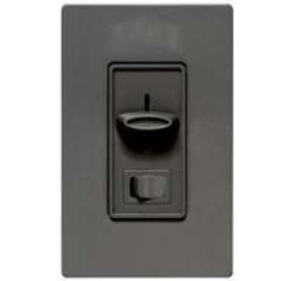 Picture of Lighting-Dimmer Slide-Type Rocker On/Off 600W Single-Pole Black