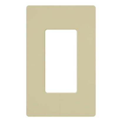 Picture of Screw-less Single Gang Ivory Wall-Plate