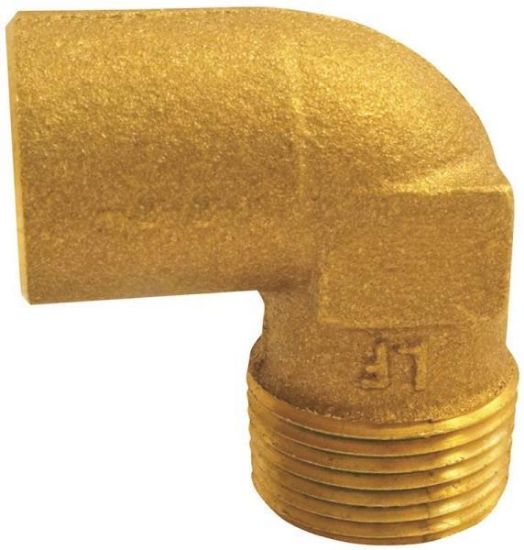 Picture of 90°-elbow Cast-brass C X M 1/2"