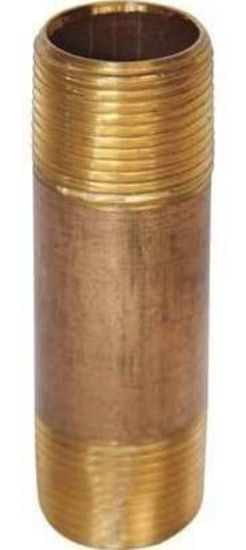 Picture of Pipe-Nipple Red-Brass 2" x 3-1/2"