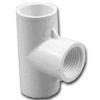 Picture of 1-1/2" PVC Schedule-40 Pressure Adapter Tee S X S X FPT