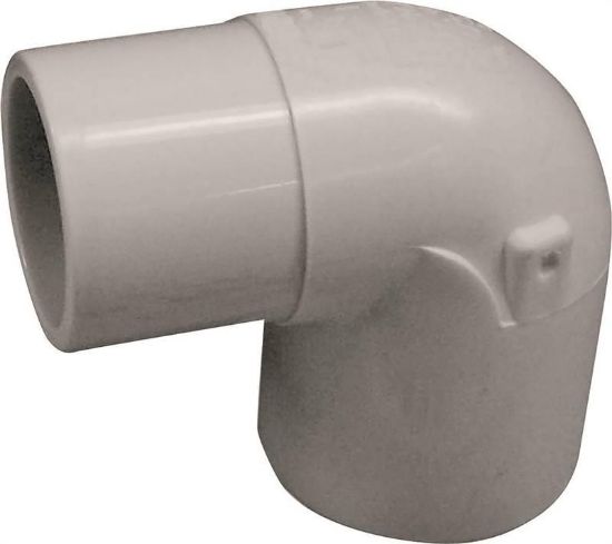 Picture of PVC-Plumbing Schedule-40 1/2" 90°-Elbow Street-Type Spigot X S