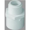 Picture of PVC-Plumbing Schedule-40 2" x 1-1/2" Reducing Male Aadapter MPT x S
