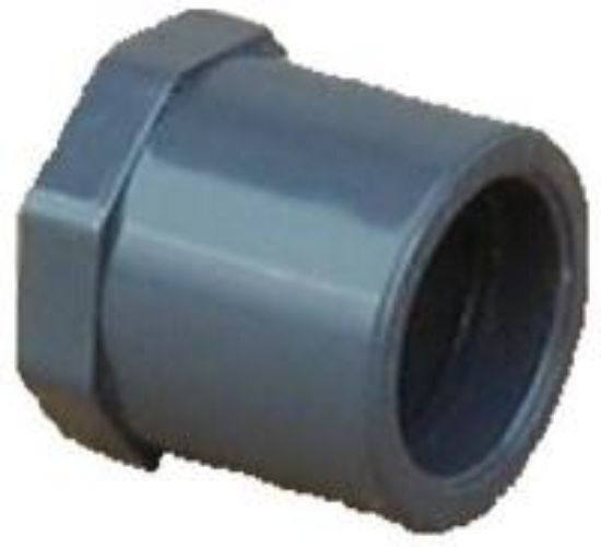 Picture of 1-1/2" x 1/2" REDUCER BUSHING Spigot X S Schedule-40 PVC
