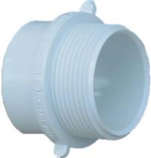 Picture of PVC-Plumbing Schedule-40 DWV-Rated 1-1/2" X 1-1/2" Spigot Male-Adapter SP X MIP