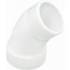 Picture of PVC-Plumbing Schedule-40 DWV-Rated 1-1/2" Eighth-Bend STREET