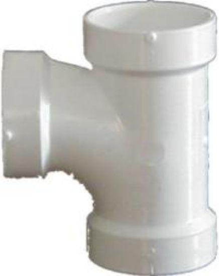 Picture of Sanitary-tee Pvc-plumbing Schedule-40 Dwv-rated 1-1/2"