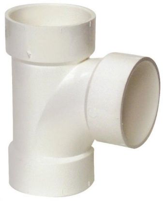 Picture of Sanitary-tee Pvc-plumbing Schedule-40 Dwv-rated 3"